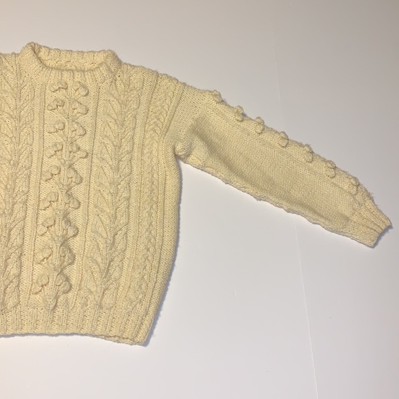 Vintage Cream Knit Ski Sweater - Women’s Size XS - Picture 6 of 9